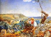 John brett,a.r.a Stonebreaker oil painting